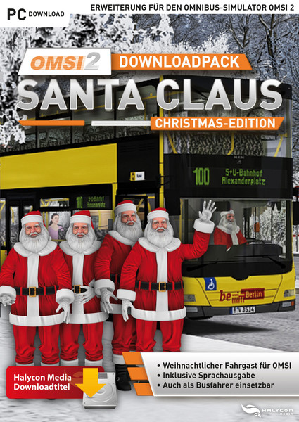 OMSI 2 Downloadpack Santa Claus - Christmas-Edition Attachment